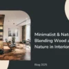 minimalist wooden furniture