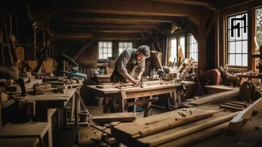 handcrafted wooden furniture making