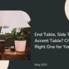 difference between end table and side table